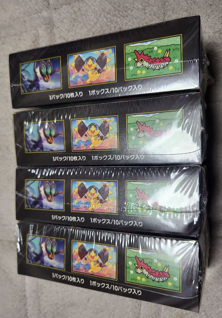 ズ*ズ様 ポケモンカードゲーム MEGAドリームex 4box シュリンク有未開