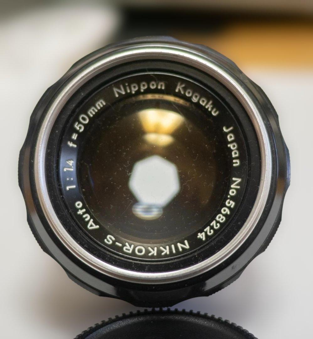 Nikkor-S Auto 50mm f/1.4 レンズ