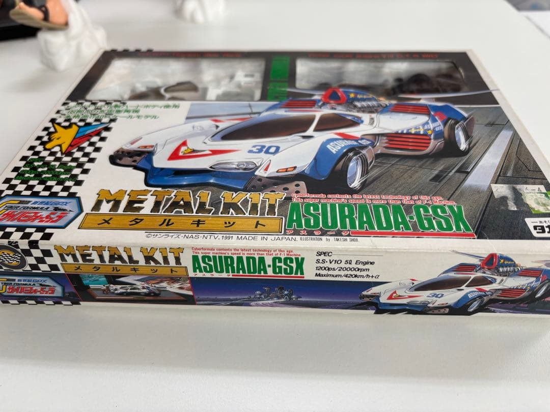 合金製の車ケース 1991メタルキット ASURADA-GSX 1/40