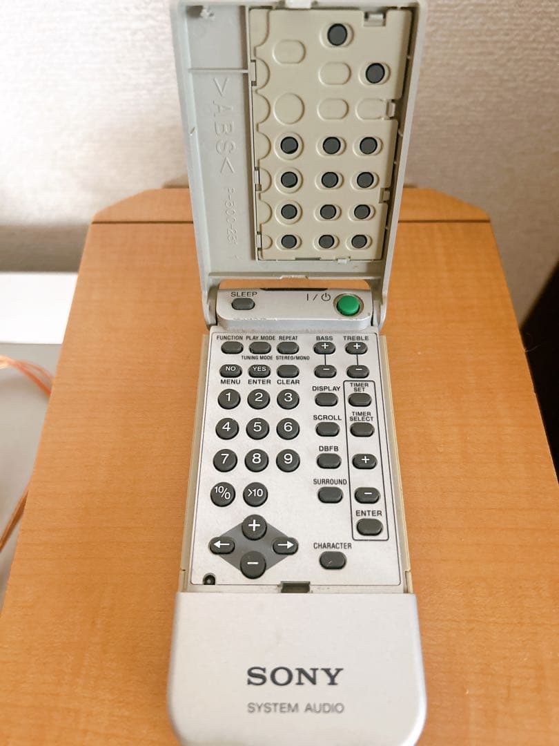 SONY CD MDコンポ　日本製　JMD-7 ビンテージ