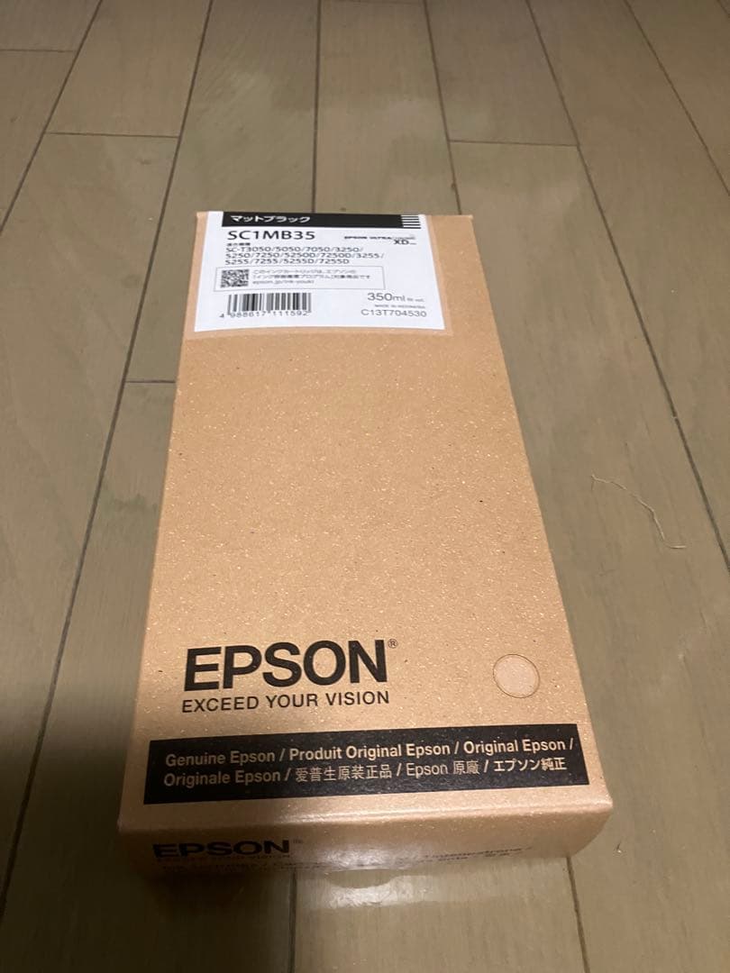 Epson SC1MB35 マットブラック 350ml
