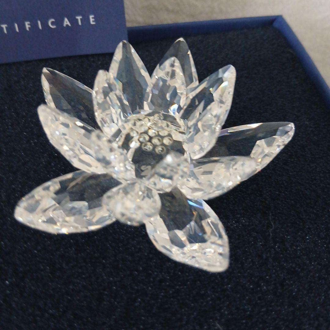 スワロフスキー SWAROVSKI スイレン 水蓮 フィギュリン 廃盤