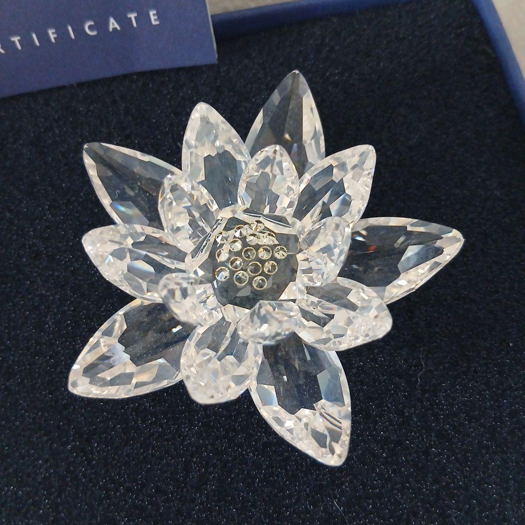 スワロフスキー SWAROVSKI スイレン 水蓮 フィギュリン 廃盤
