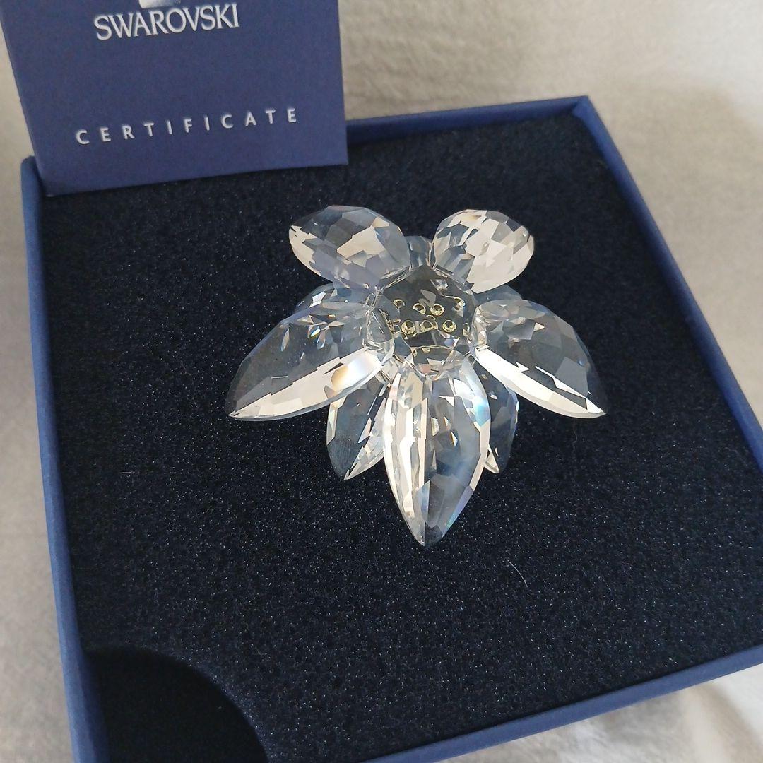 スワロフスキー SWAROVSKI スイレン 水蓮 フィギュリン 廃盤
