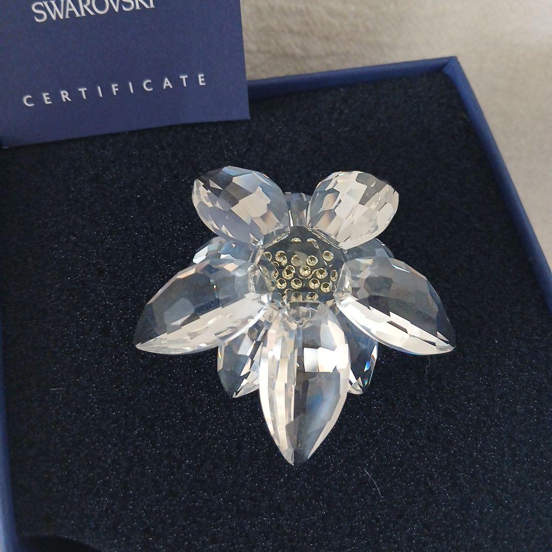 スワロフスキー SWAROVSKI スイレン 水蓮 フィギュリン 廃盤