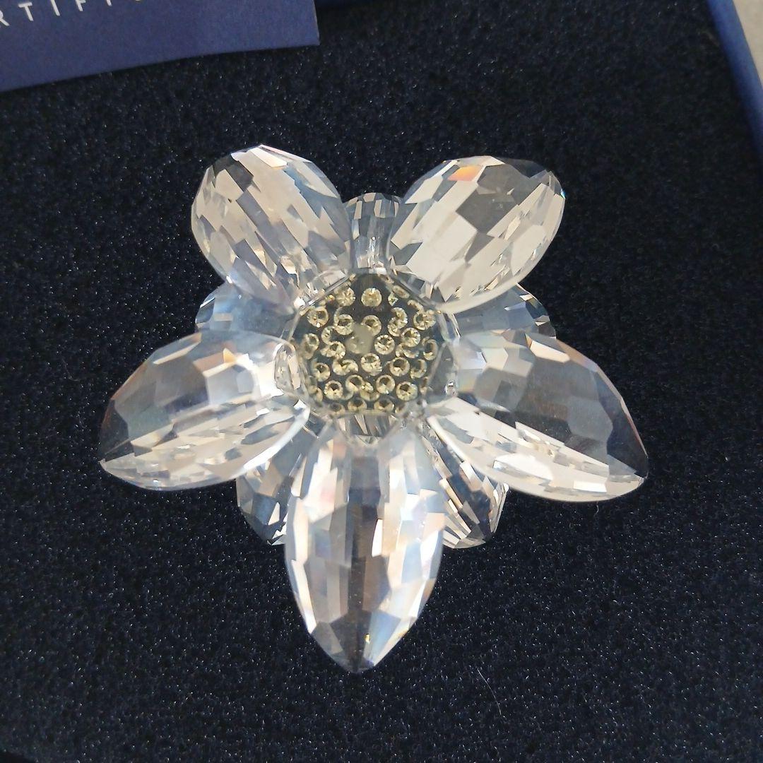 スワロフスキー SWAROVSKI スイレン 水蓮 フィギュリン 廃盤