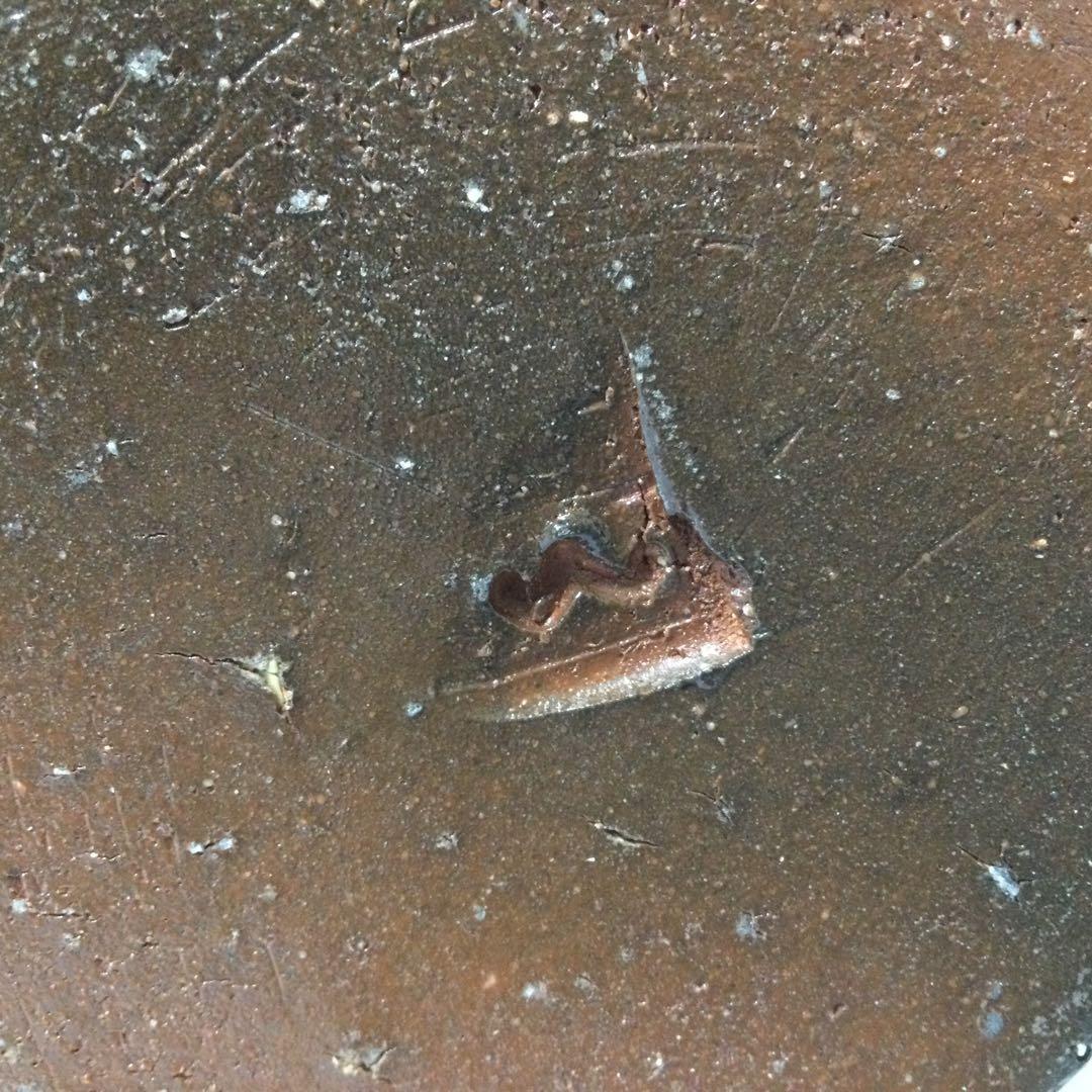 備前焼 創作花瓶 花入 隠崎隆一作 供箱 供布 真作保証 M