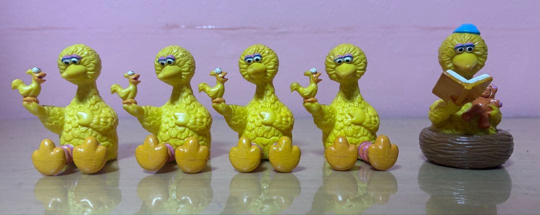 ヴィンテージ ビッグバード•クッキーモンスター •アーニーフィギュア10体セット