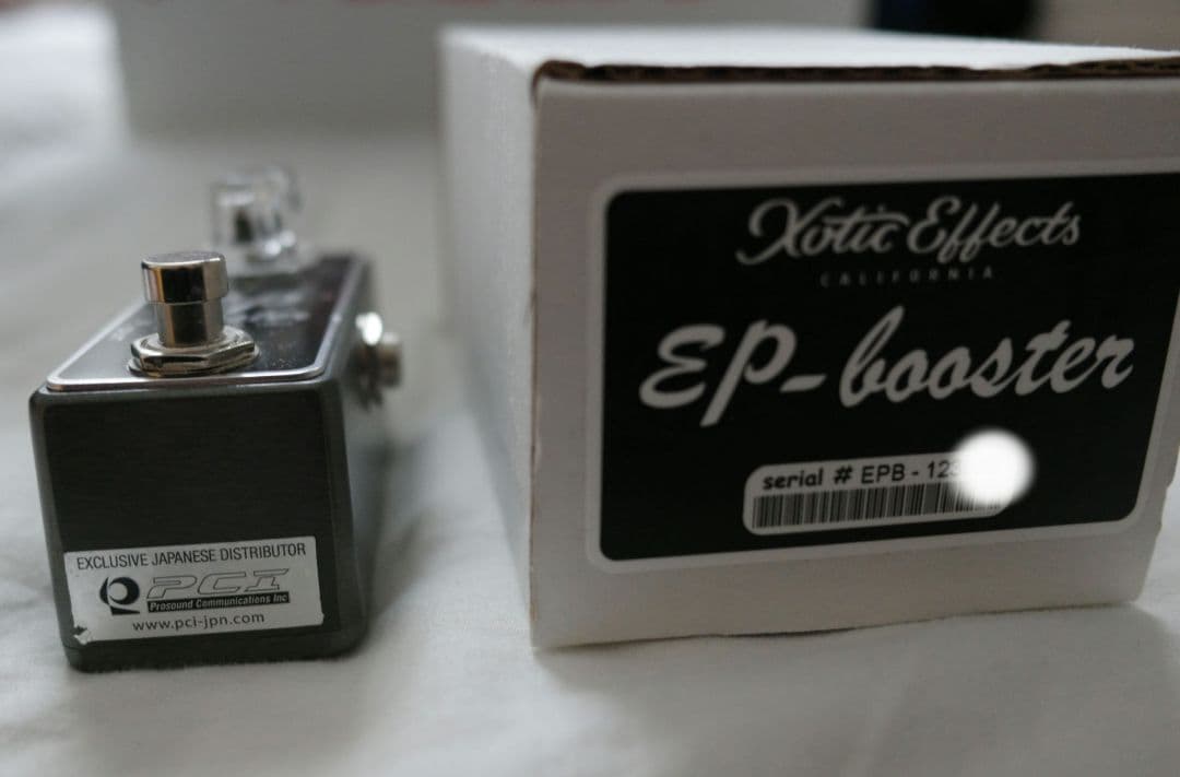 Xotic EP booster エフェクター