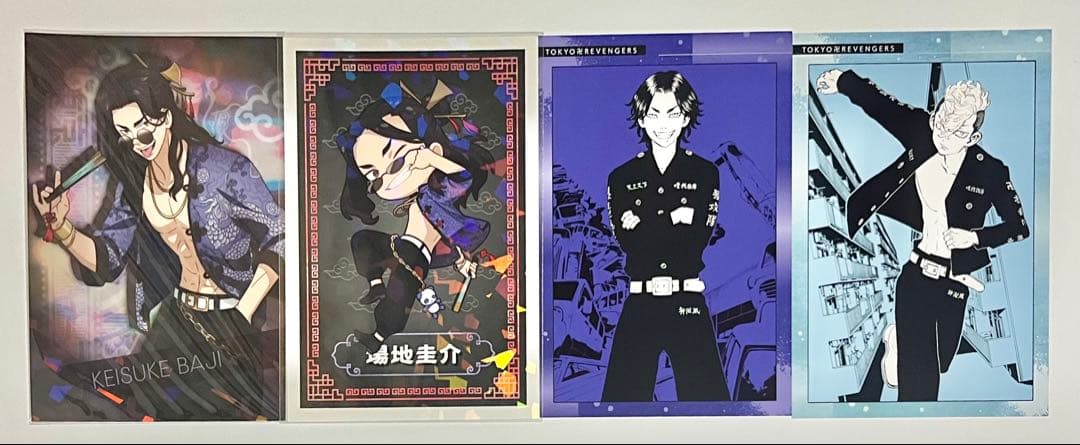 東京卍リベンジャーズ 場地圭介 松野千冬 くじ 原画展 アクリルスタンド