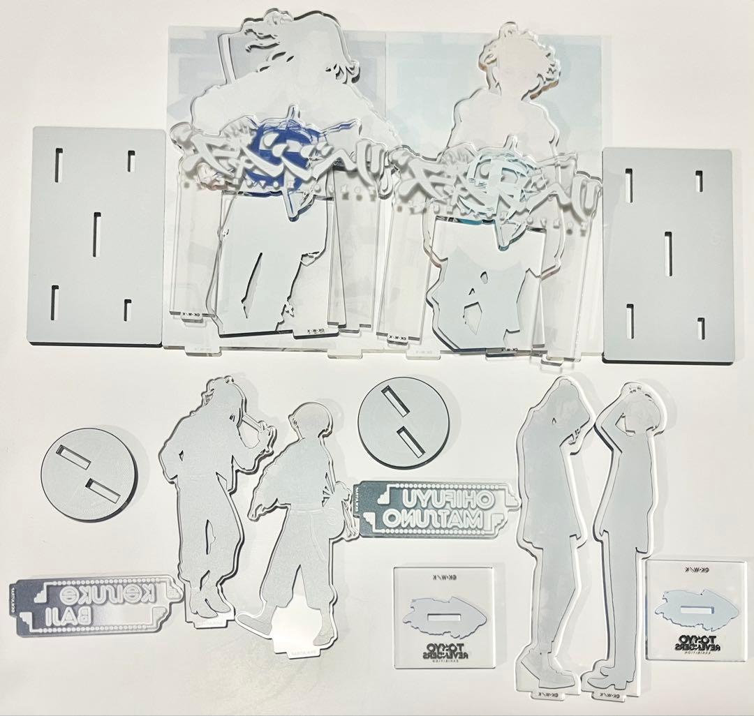 東京卍リベンジャーズ 場地圭介 松野千冬 くじ 原画展 アクリルスタンド