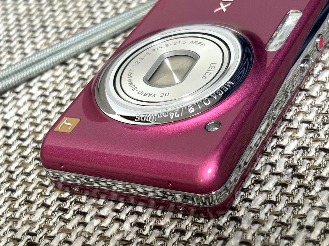 バッテリー2個★パナソニック★デジタルカメラ★ルミックスFX77★ピンク