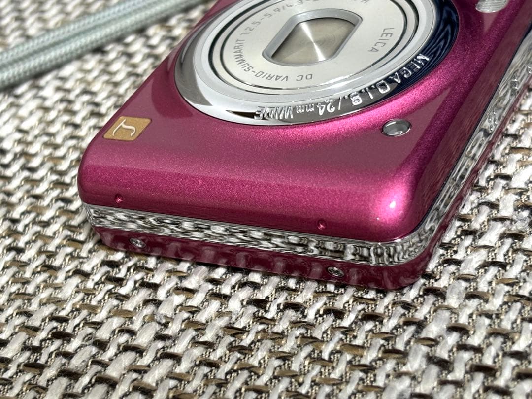 バッテリー2個★パナソニック★デジタルカメラ★ルミックスFX77★ピンク