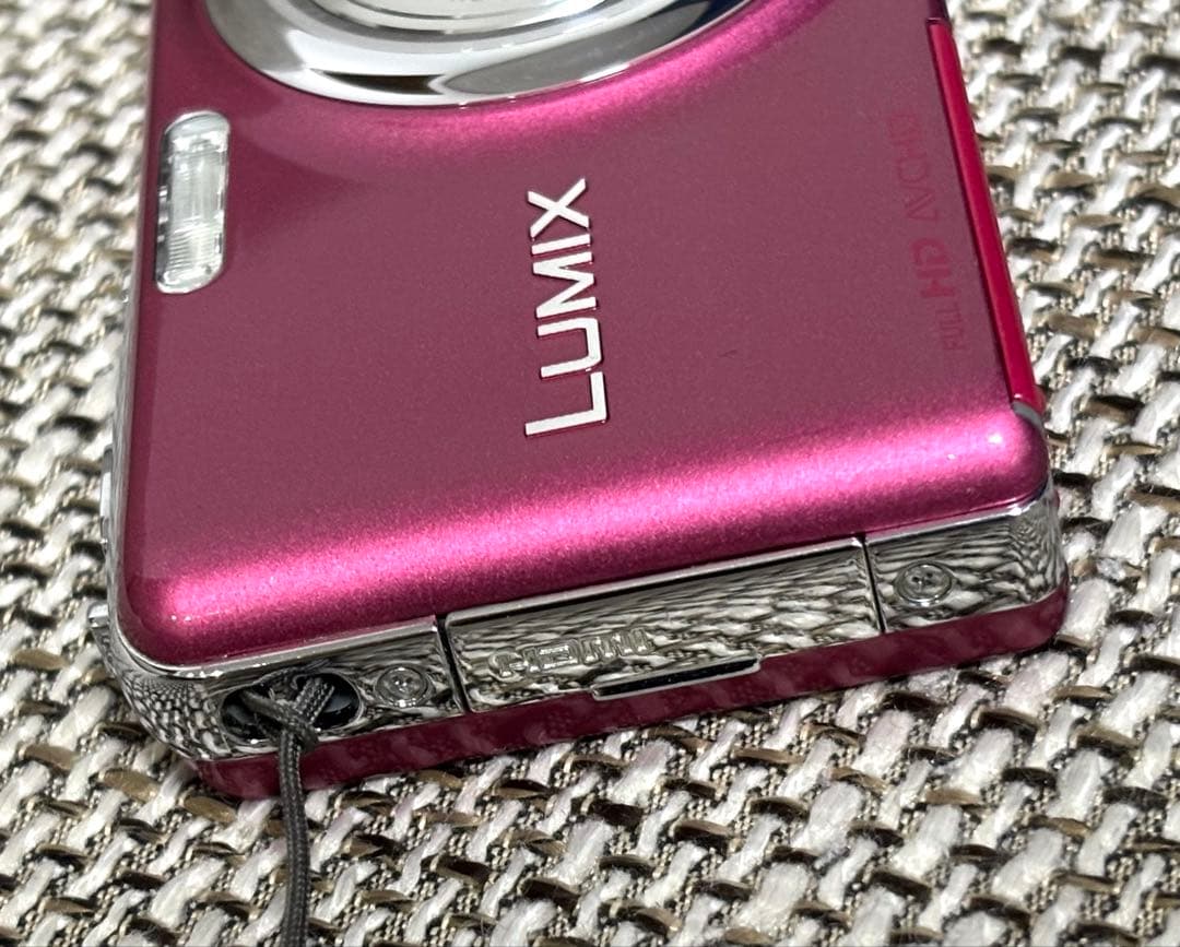 バッテリー2個★パナソニック★デジタルカメラ★ルミックスFX77★ピンク