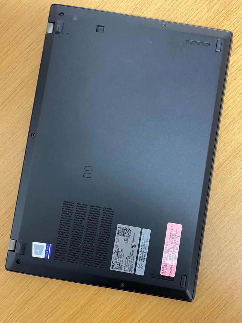 NECノートパソコン/i5-8365U/SSD 256GB/メモリ8GB/無線