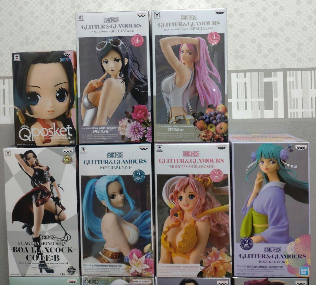 ボア・ハンコック フィギュアセット GLITTER & GLAMOURS　他多数