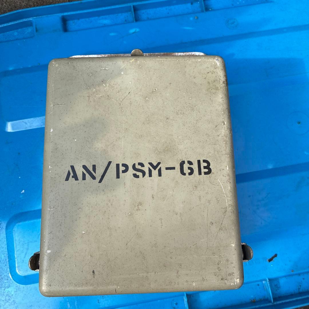 米軍で使用されていたポータブル真空管テスター「AN/PSM-6