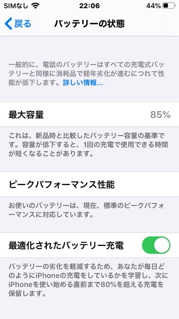 iPhone SE 第1世代 スペースグレイ16GB iOS 13