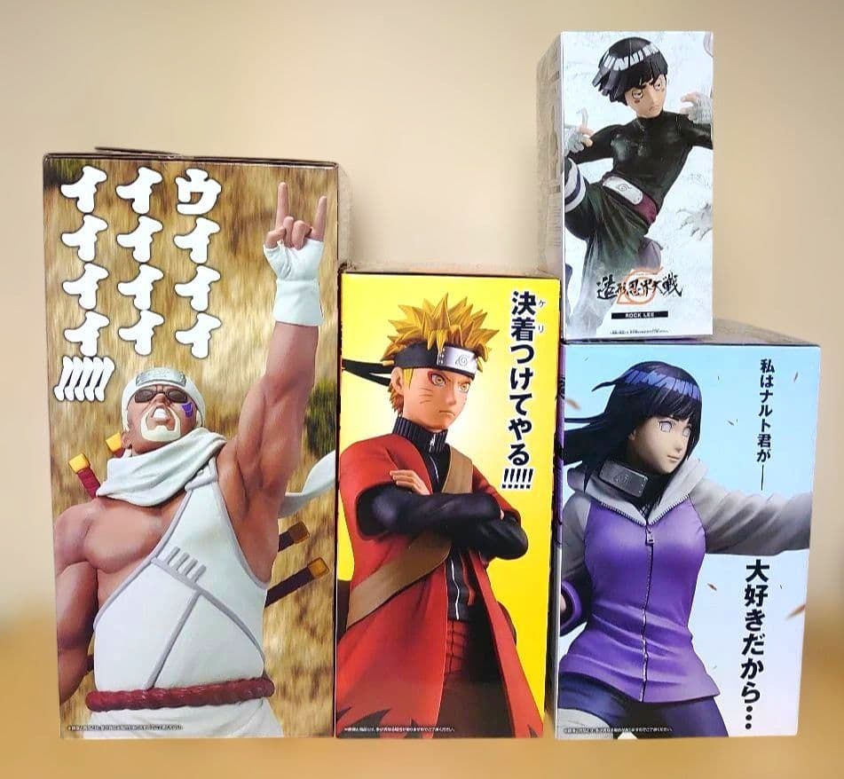 一番くじ ナルト 疾風伝 A賞 うずまきナルト B賞 ヒナタ D賞 キラービー