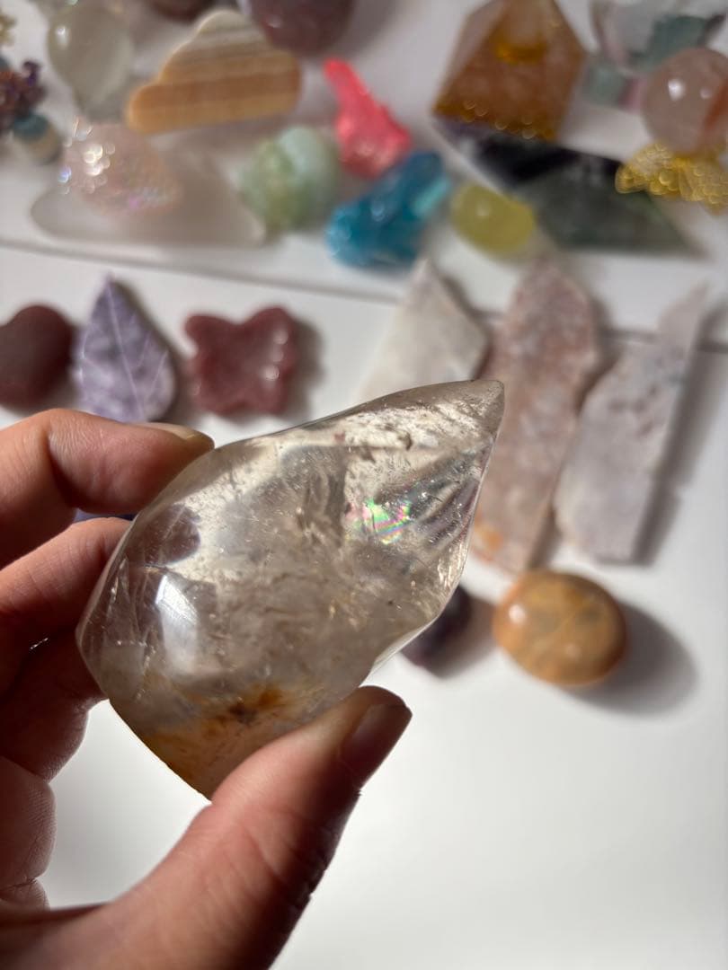 最終値下げ天然石 大量 セット スフィア ポイント 置物