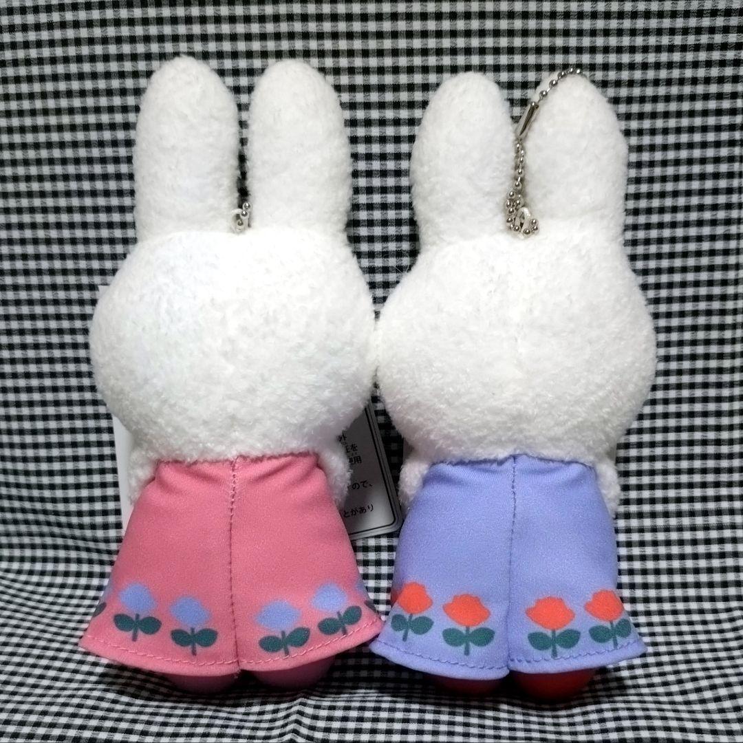 ミッフィースタイル MIFFY and ROSE マスコットキーチェーン バラ