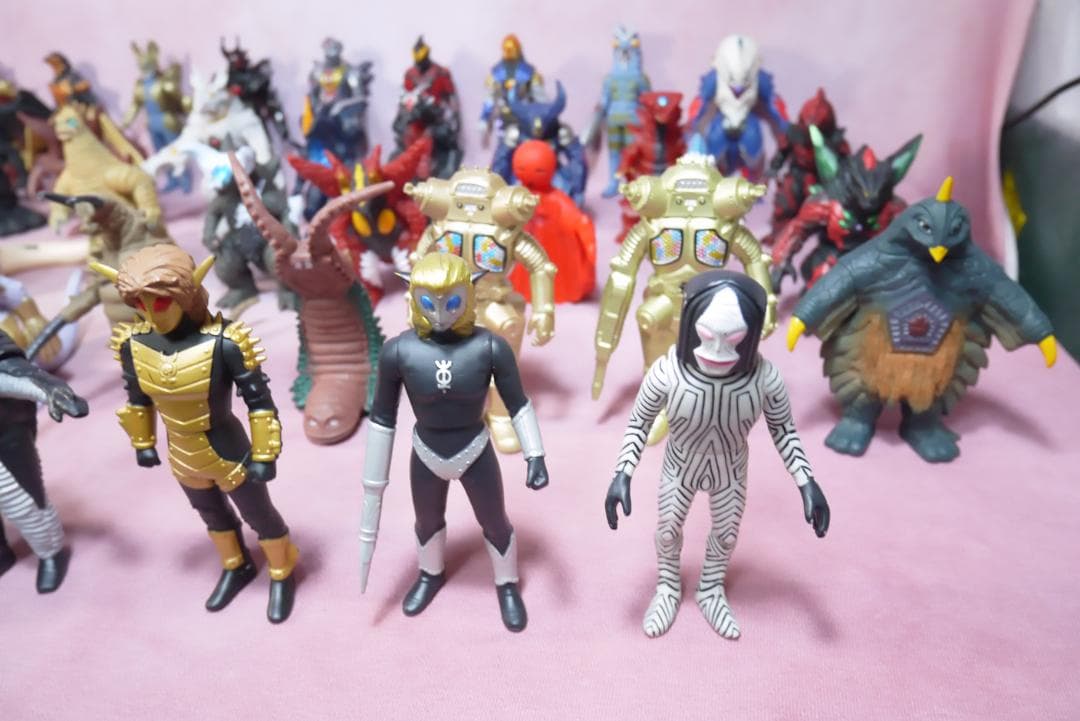 ウルトラ怪獣シリーズ500　怪獣ソフビ　49体
