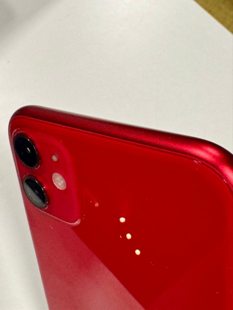 【美品】Apple iPhone 11 (RED) 本体 64GB