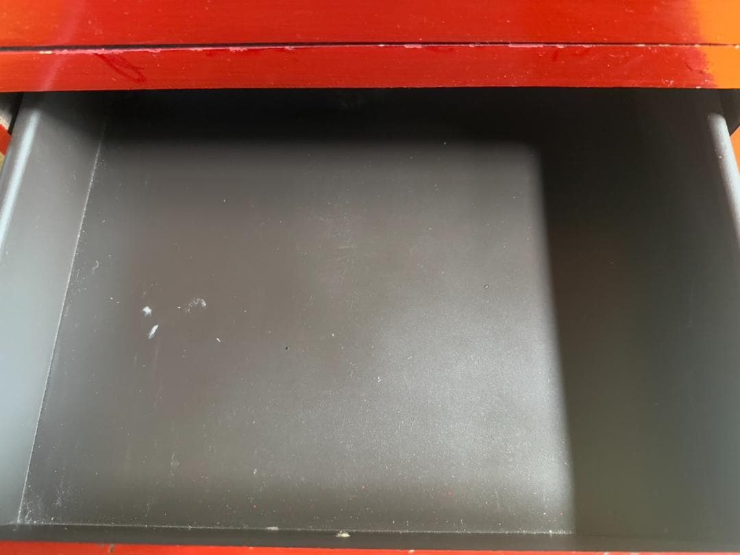 アンティーク 木製 収納棚 脚付き