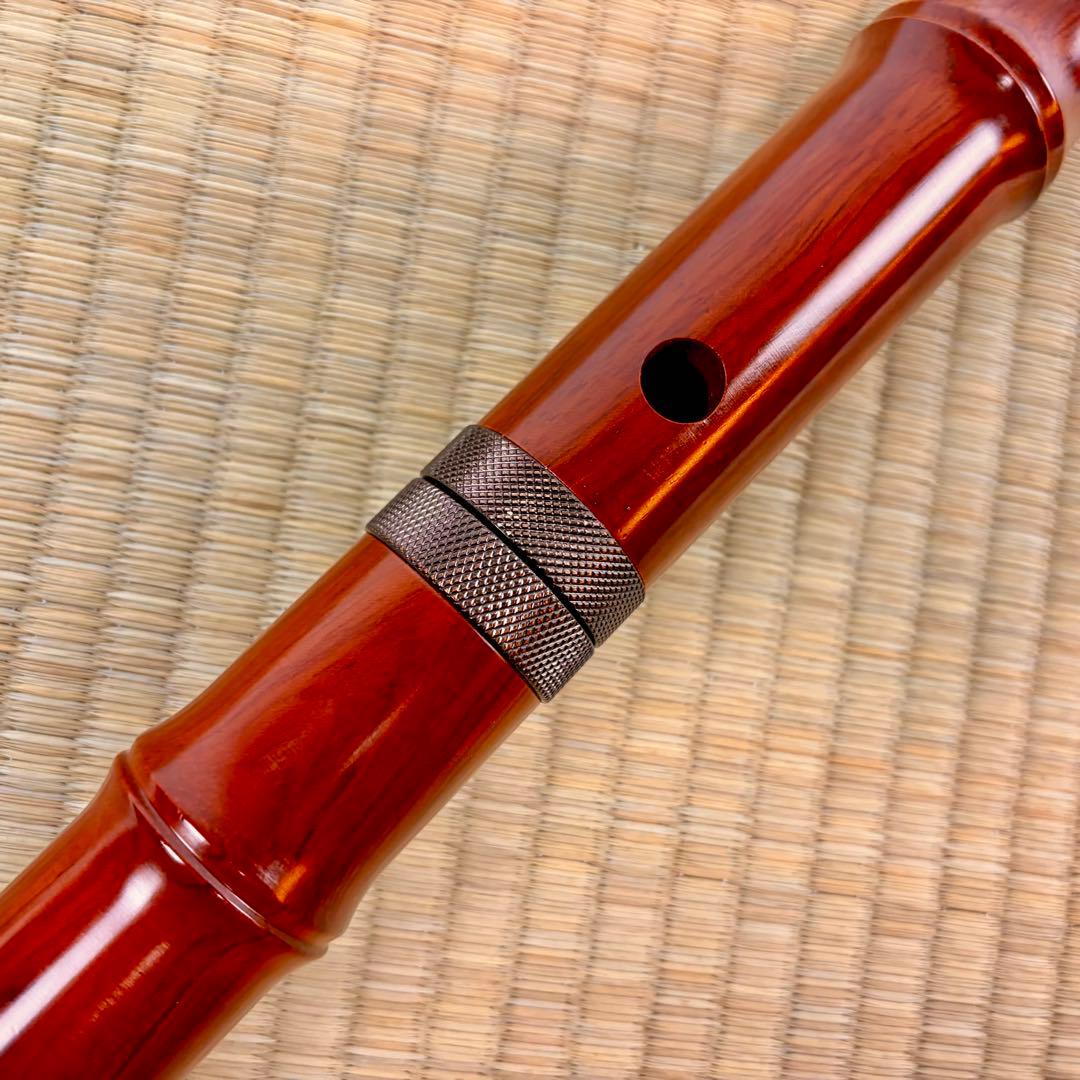 都山流 尺八 琴風 八寸管 5穴　樹脂管