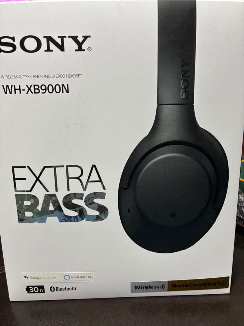 SONY WH-XB900N ワイヤレスヘッドフォン ブラック