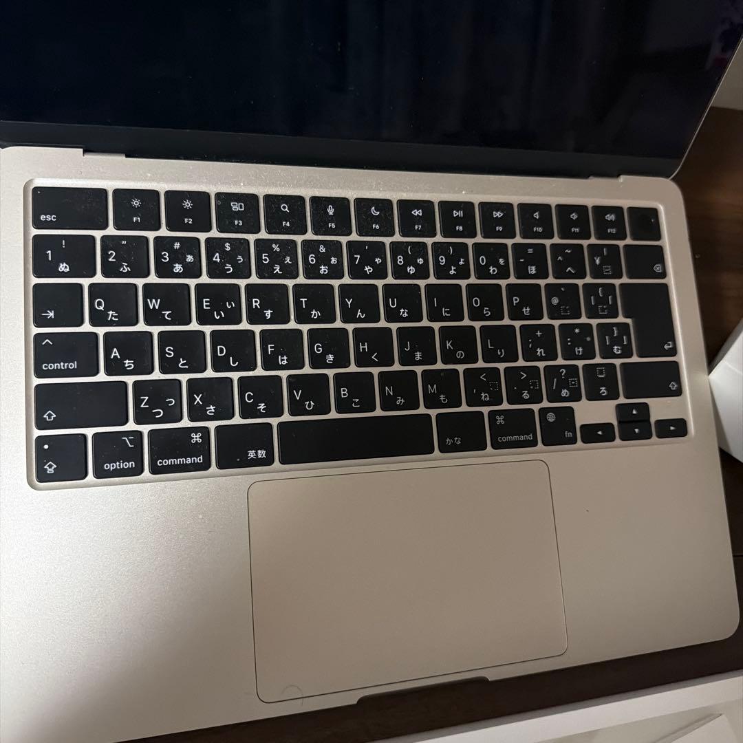 MacBook air m2 16GBユニファイドメモリ　256GB SSD