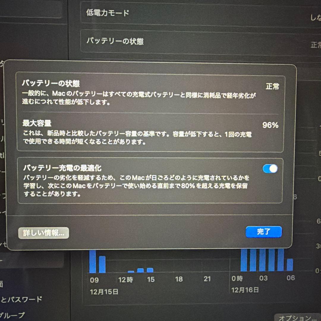 MacBook air m2 16GBユニファイドメモリ　256GB SSD