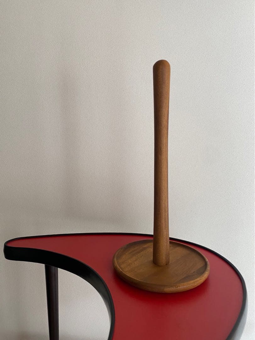 アンティーク ビンテージ 小物 ハット 帽子 台座 木製 置物 美品