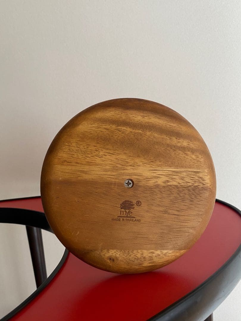 アンティーク ビンテージ 小物 ハット 帽子 台座 木製 置物 美品