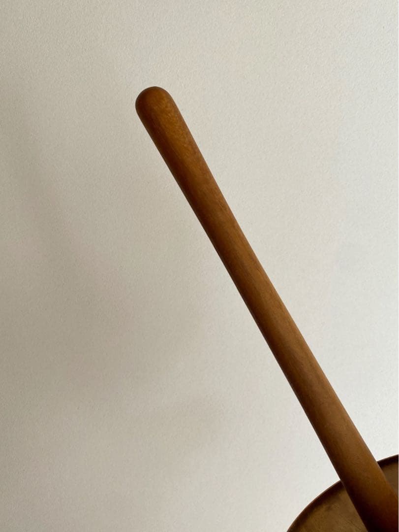 アンティーク ビンテージ 小物 ハット 帽子 台座 木製 置物 美品