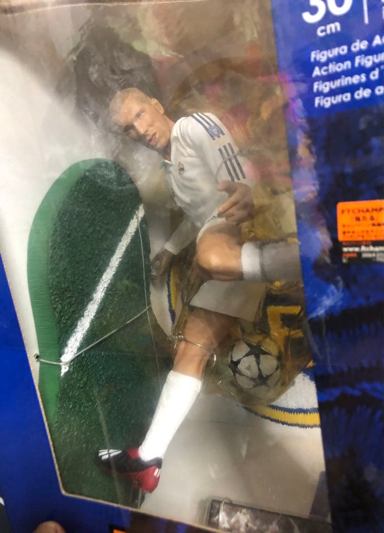 ジダン　フィギュア　サッカー　レアル　チャンピオンズリーグ　12インチ