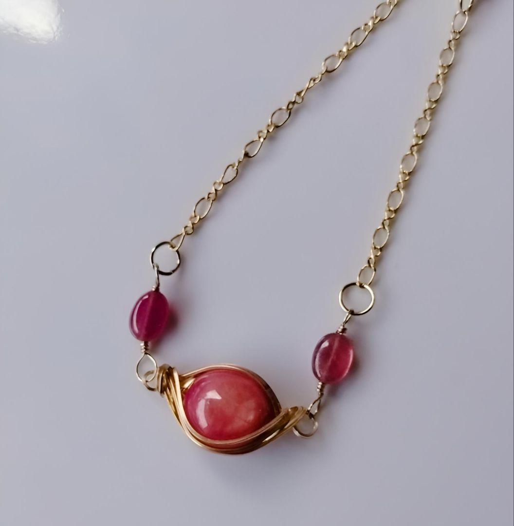 Kgf14 希少 宝石ルース スター ルビー・ルビー ブレスレット