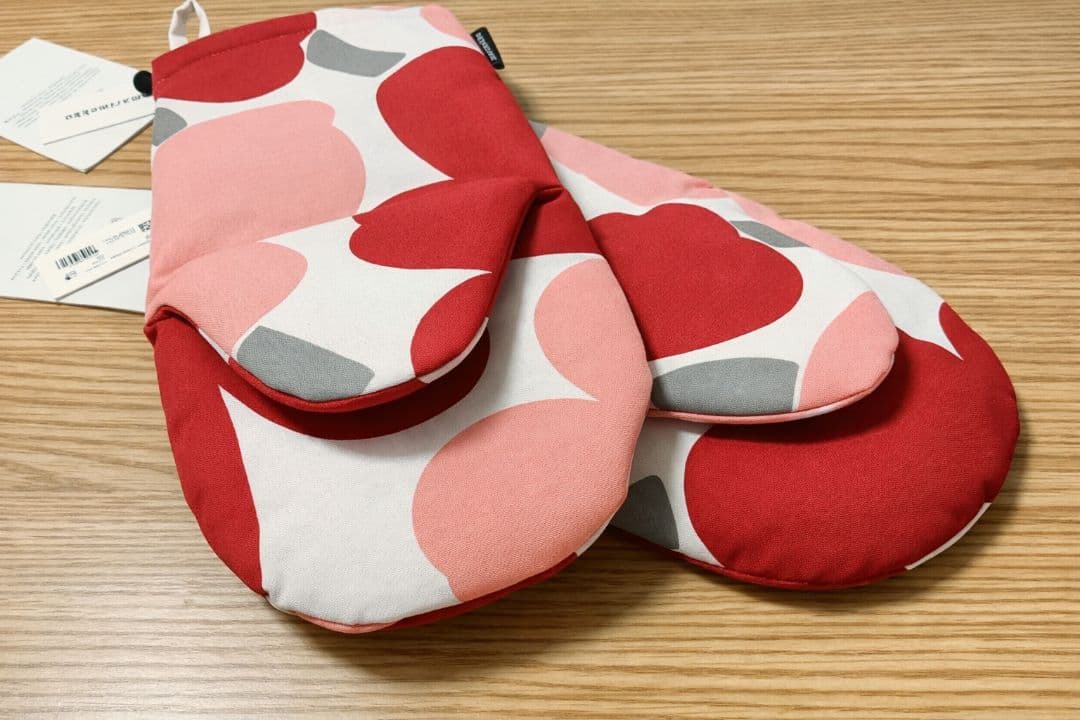 〈新品未使用〉マリメッコ　Pieni Unikko ミトン