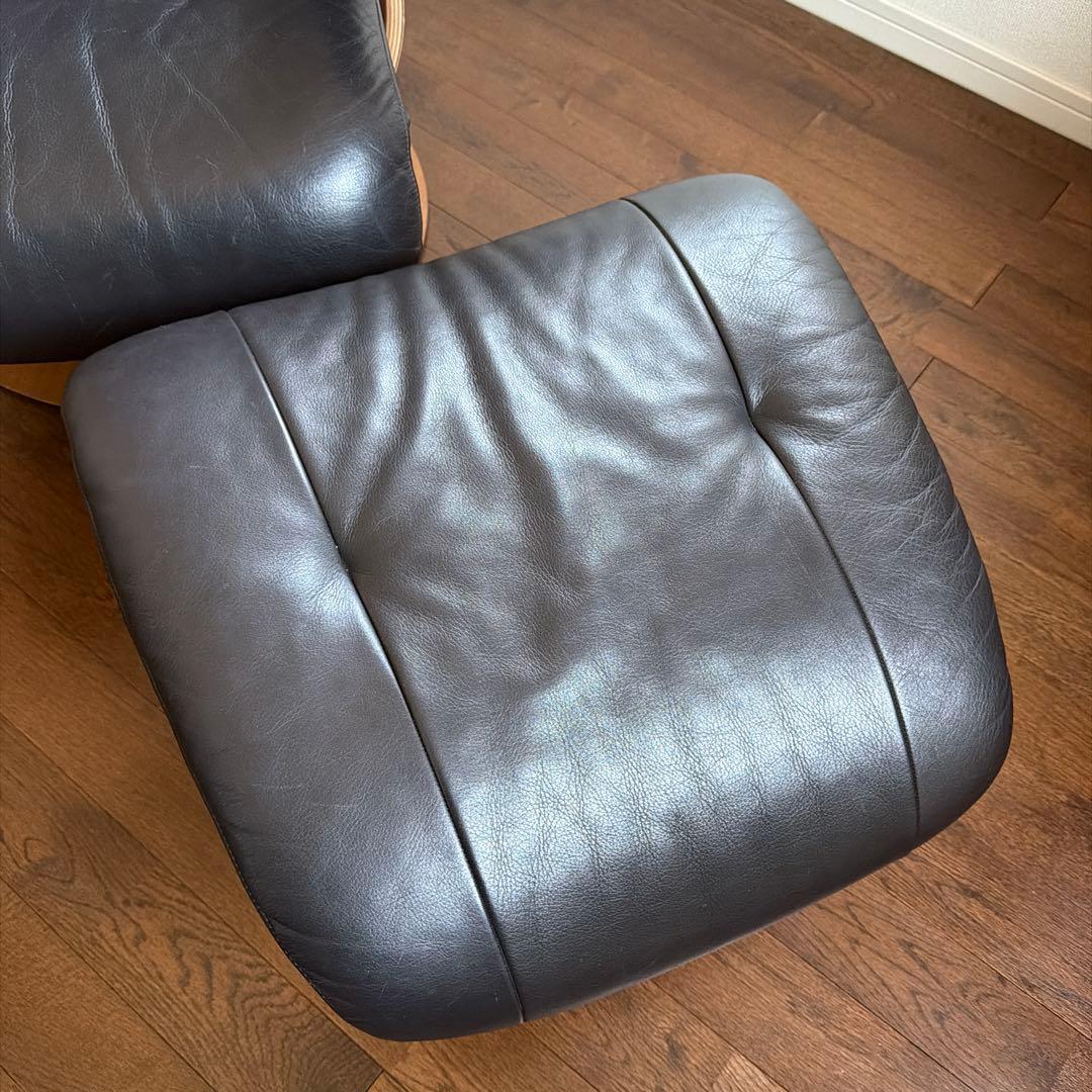 【ジャンク品】カリモク RU7250本革 1人掛けソファ ザファースト