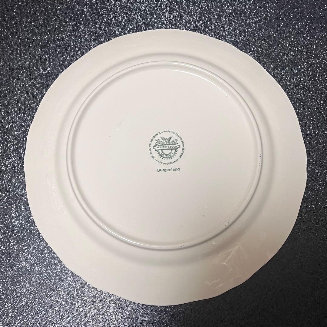 橋B ビレロイ＆ボッホ ブルゲンランド ディナープレート 4枚 25cm