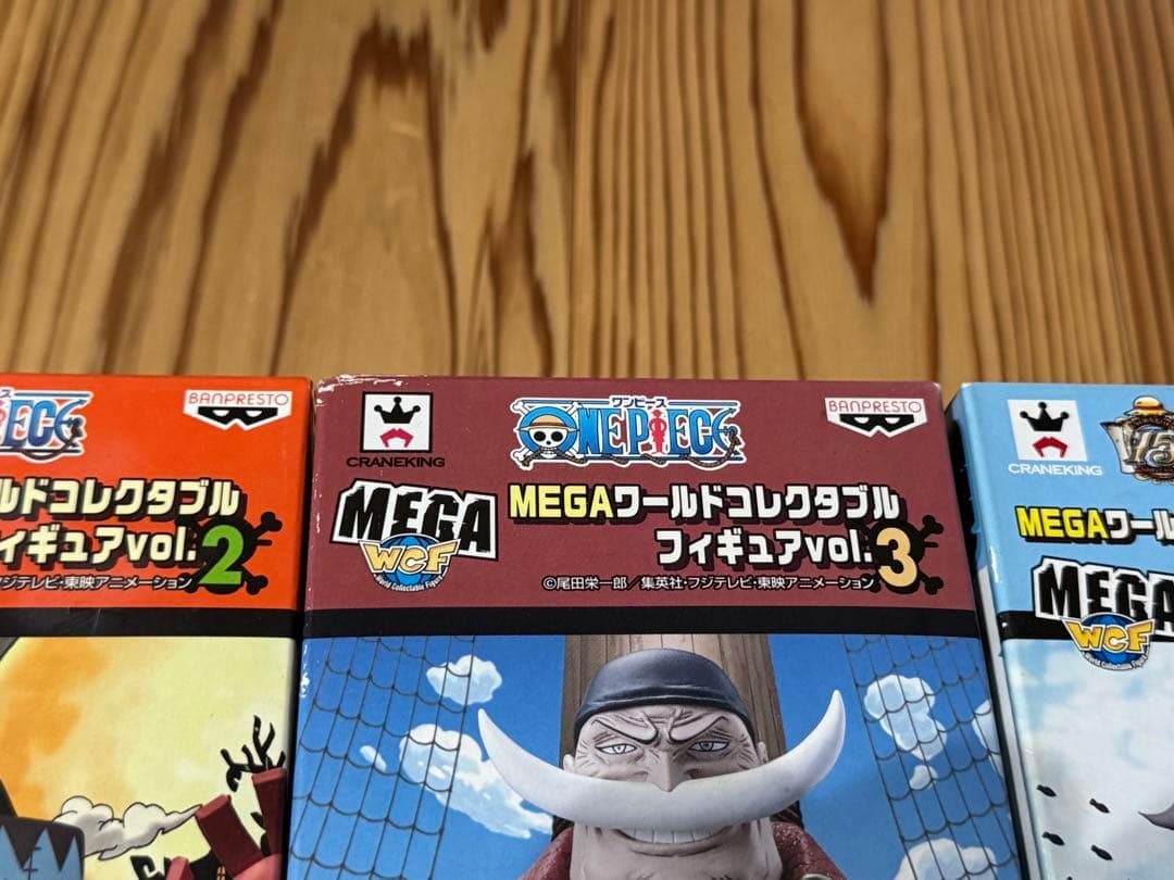 ワンピース MEGAワールドコレクタブル　未開封　箱傷　 メガワーコレ