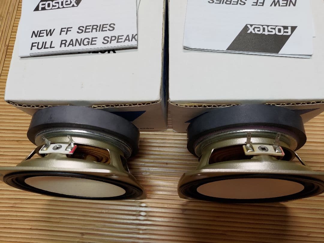 Fostex FF125K フルレンジスピーカー 2個セット
