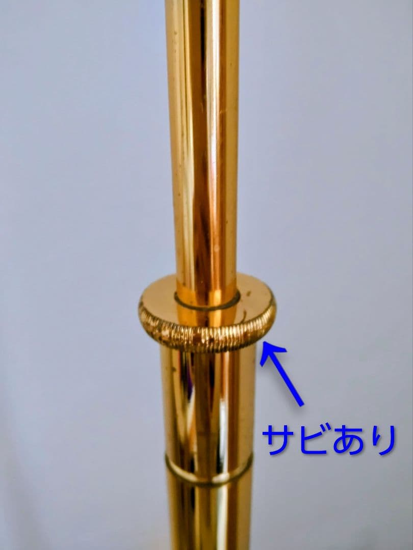 フロアスタンド フロアライト 白ガラス 大理石 ゴールド アンティーク レトロ