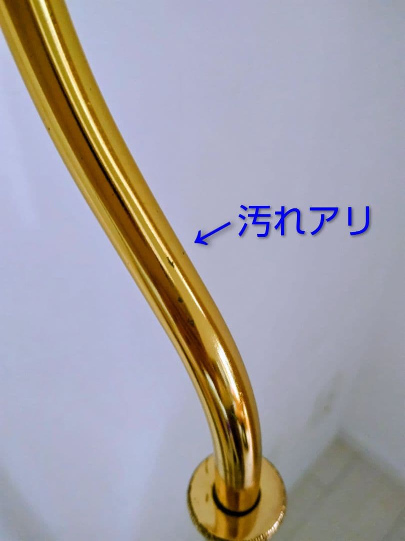 フロアスタンド フロアライト 白ガラス 大理石 ゴールド アンティーク レトロ