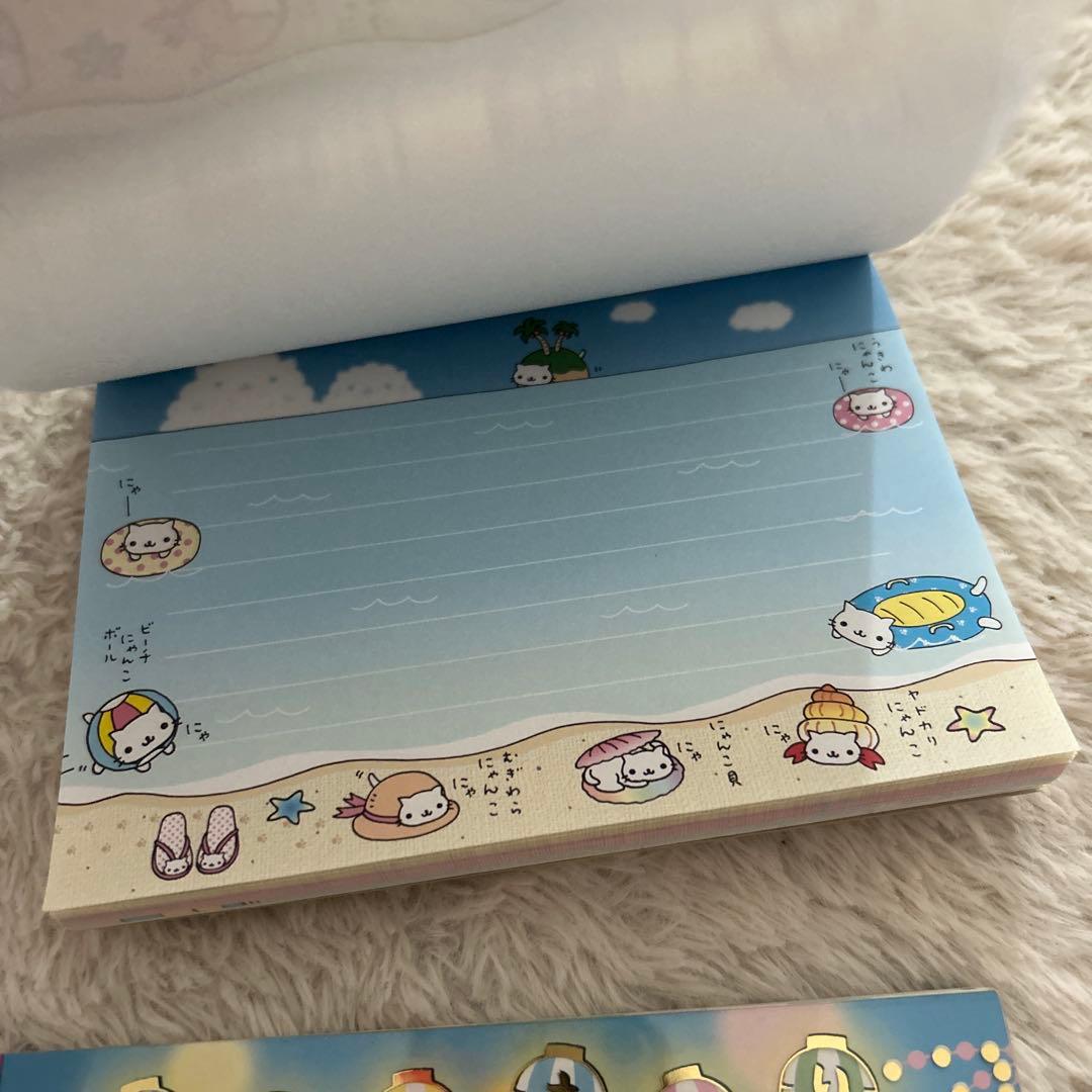 にゃんこ休み　にゃんこまつり　メモ帳 2冊セット　平成　にゃんにゃんにゃんこ