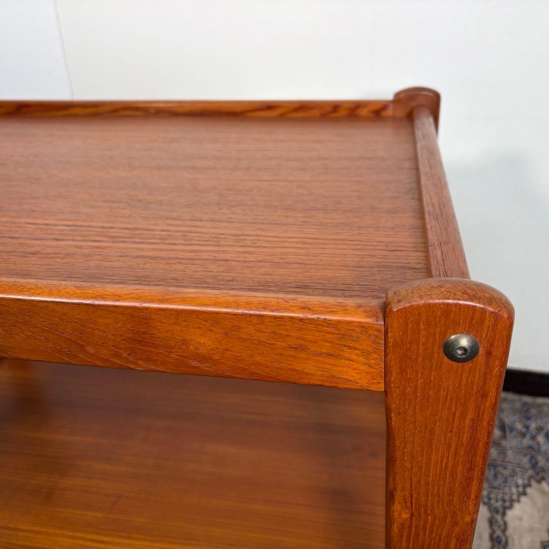 デンマーク チーク材 トロリー BRDR.FURBO ワゴン 60sヴィンテージ