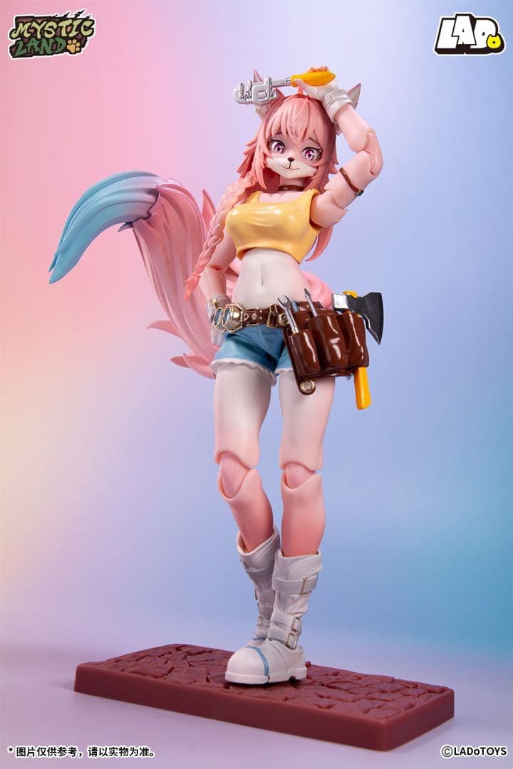 [新品未開封] LADo TOYS 整備士リヤ　Candyland Ver.