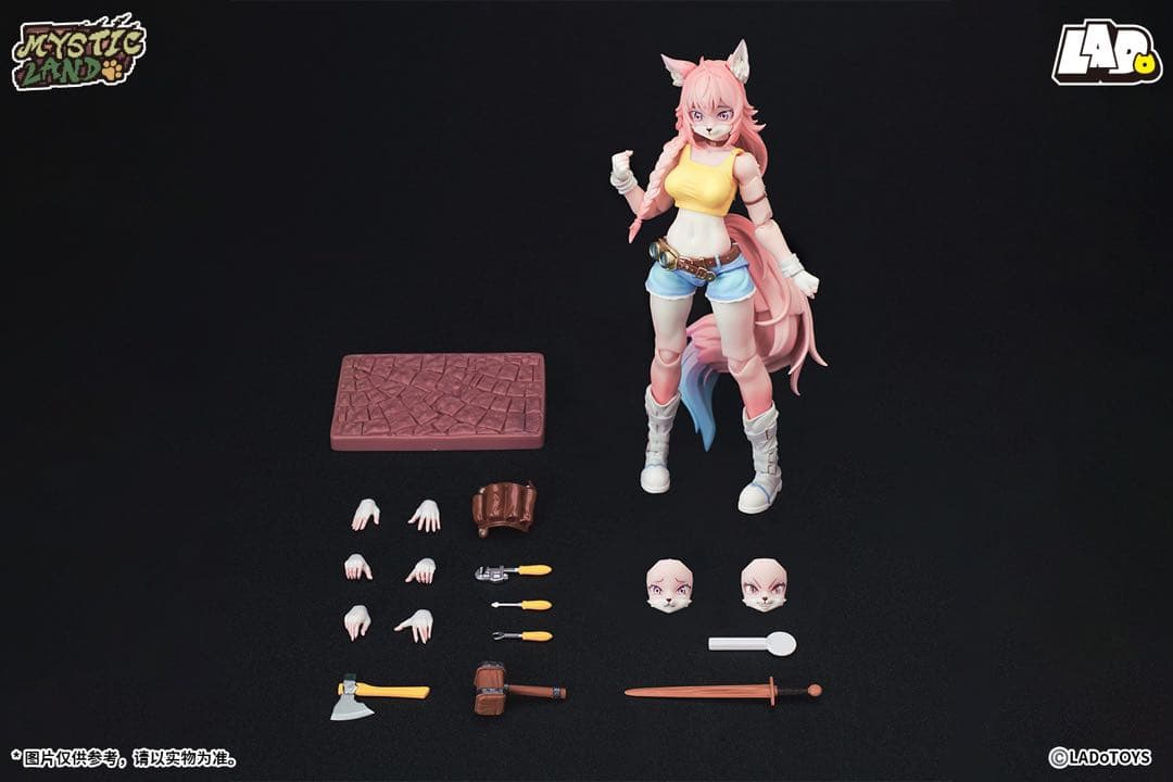 [新品未開封] LADo TOYS 整備士リヤ　Candyland Ver.