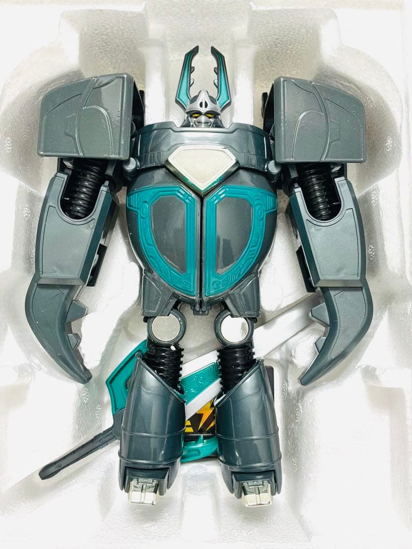 ビーファイターカブト　クワガタイタン、シール未使用、部品未使用、完品