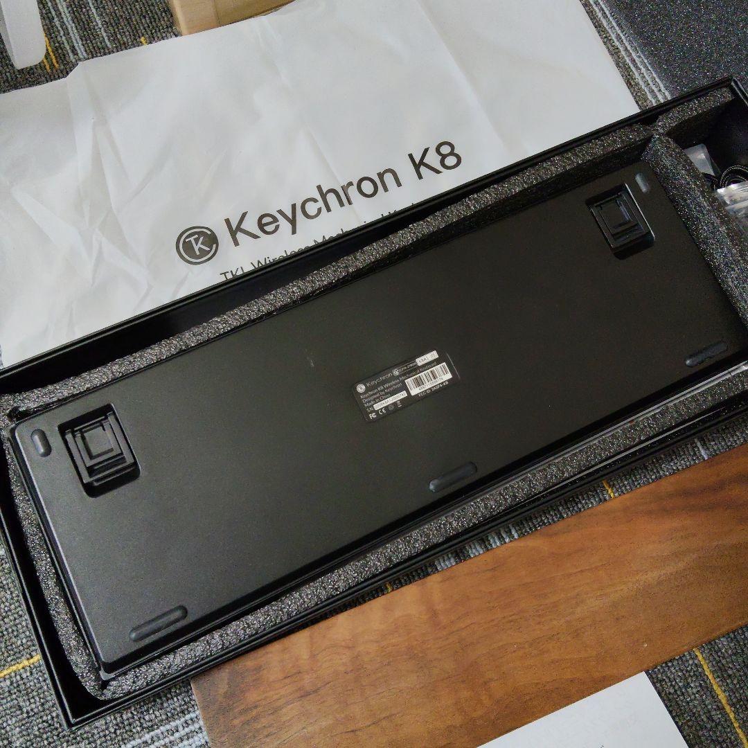 Keychron K8 ワイヤレス・メカニカルキーボード【赤軸・日本語配列】